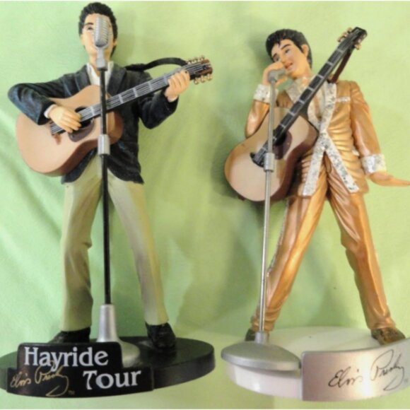 ELVIS PRESLEY BUNDLE 4 QTY ACTION FIGURES DOLLS TEEN IDOL JAILHOUSE ROCK HAYRIDE - Picture 2 of 12
